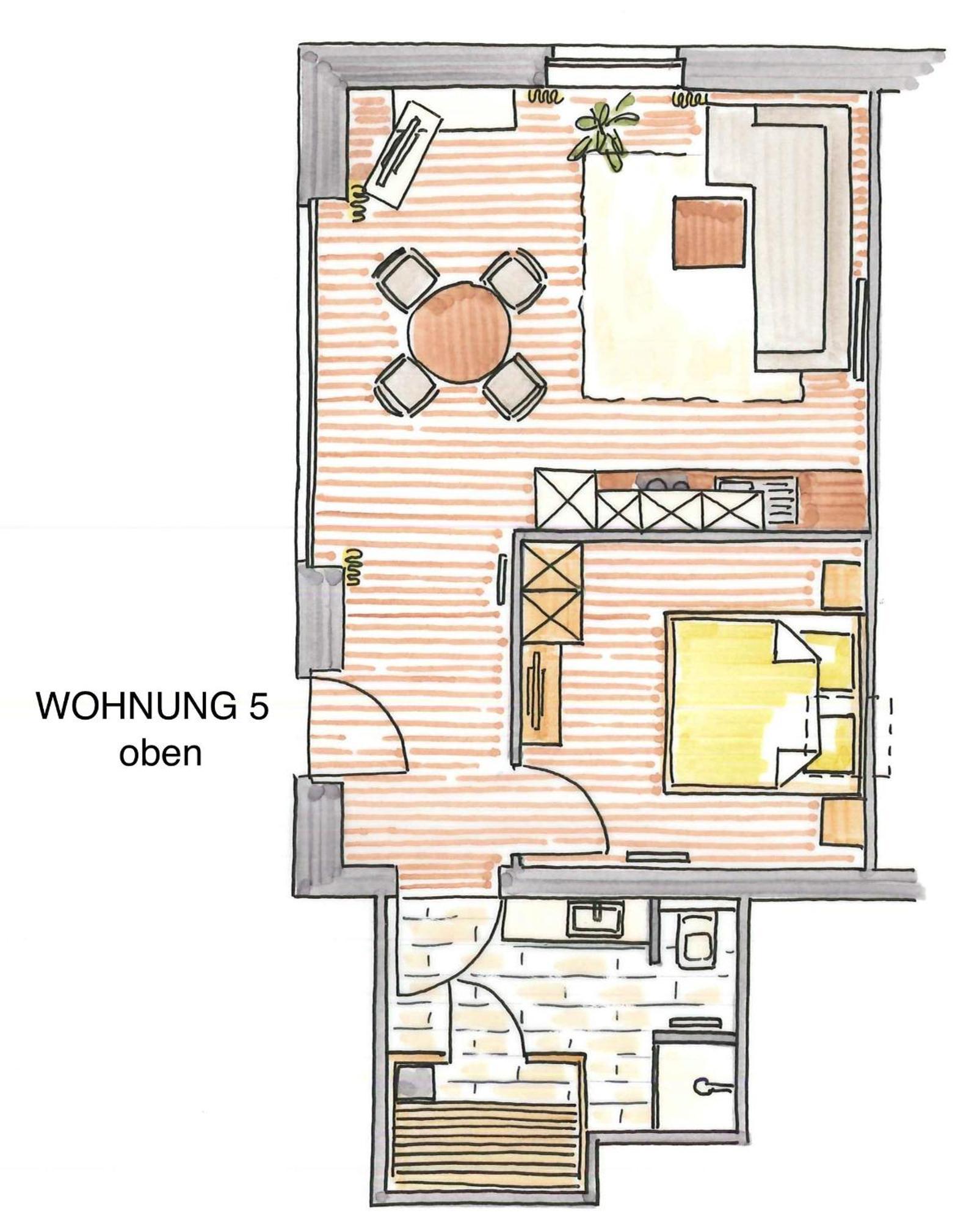 Altstadt Wohnung 5 "Langeness" Borkum Eksteriør billede